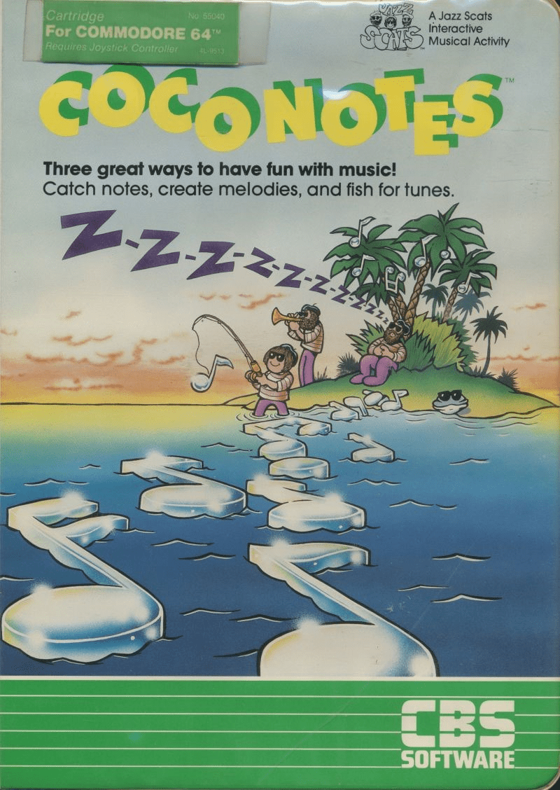 CocoNotes box art for Commodore 64